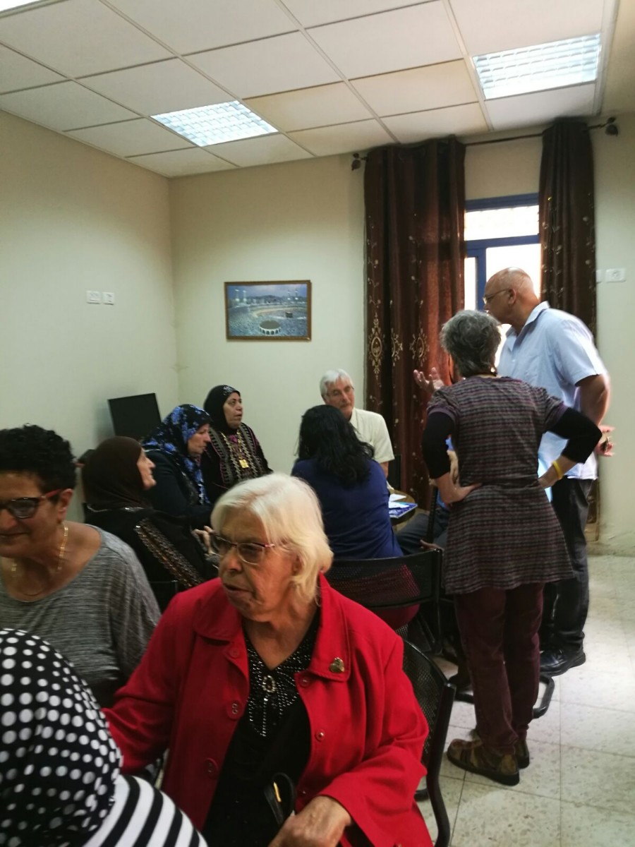 מפגש ותיקי דנון עם תלמידי הקורס לערבית ב"יהל" ..