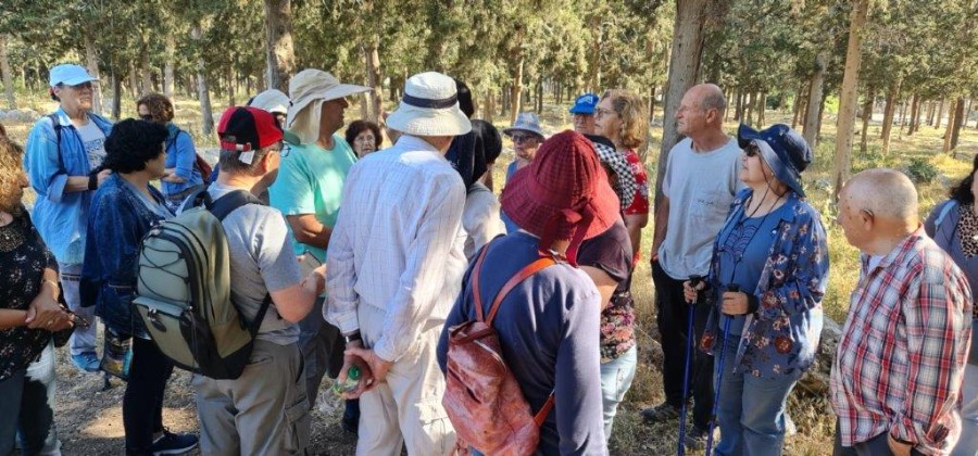 טיול יום לאושה וציפורי בהדרכת נעמה לינדמן