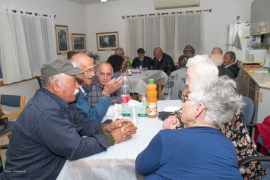 מפגש בין ותיקי עראמשה לותיקי קיבוץ אילון.**