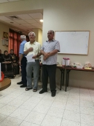 מפגש ותיקי דנון עם תלמידי הקורס לערבית ב"יהל" .